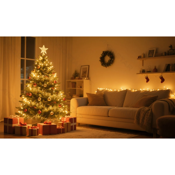 3AA battery copper wire string lights, warm white, 10m ,IP44, Indoor&Outdoor