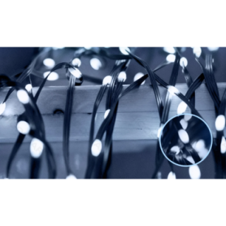 3AA battery string lights (PVC & copper), cold white, 10m ,IP44, Indoor&Outdoor