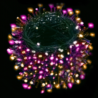 3AA Battery Flat String Lights