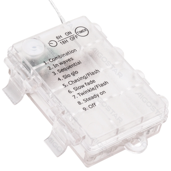 3AA battery icicle (flush) flat string lights, cold white, 10m*0.4m 50 strips ,IP44, Indoor&Outdoor