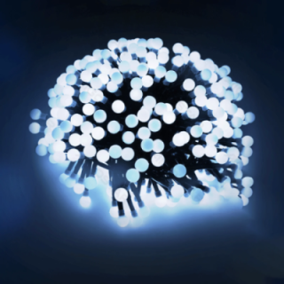 3AA battery firecracker string lights, cold white, 2.5m ,IP44, Indoor&Outdoor