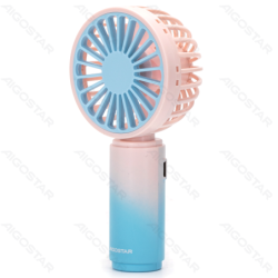 Handheld Fan, 2.4 Inches, 5 Blades, 3 Speeds, 500mAh, Multi-colored