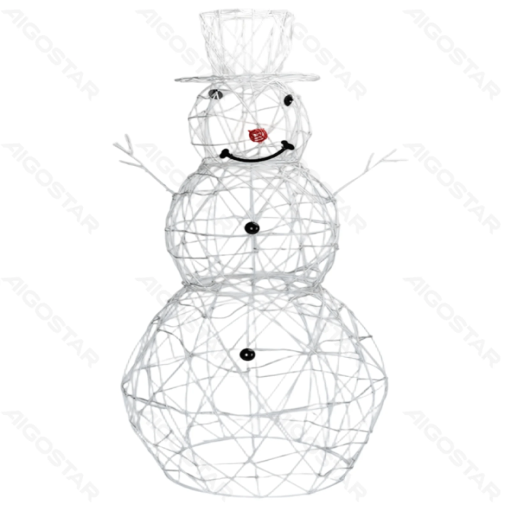 Low voltage acrylic snowman, warm white, 0.9m ,IP44, Indoor&Outdoor