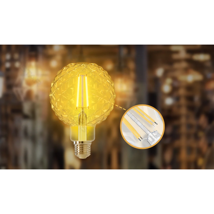 LED Filament Bulb (Diamond) E27 4W