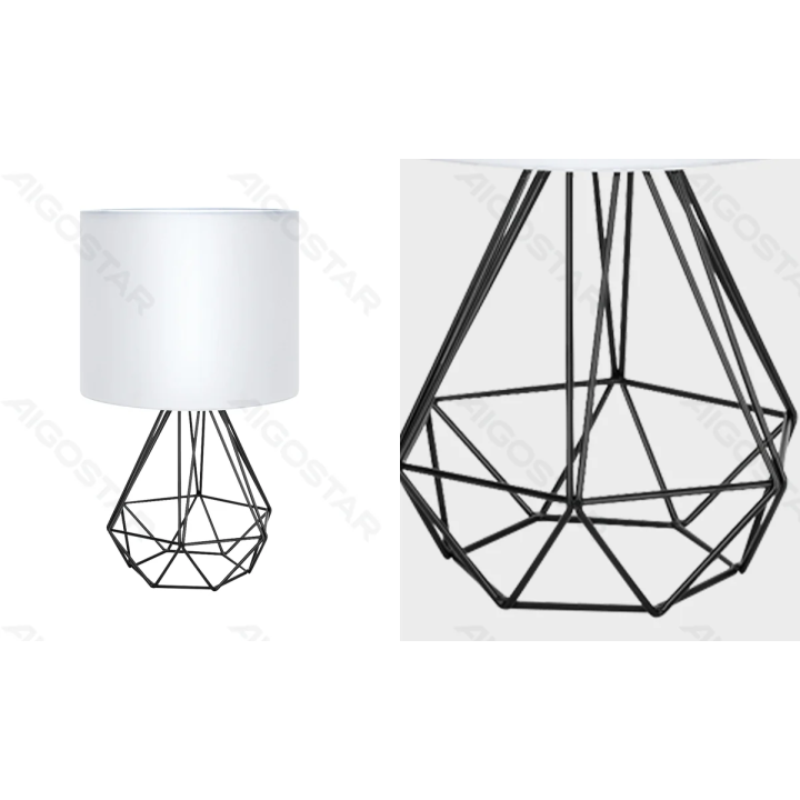 Metal Table Lamp (Without Light Source) E14