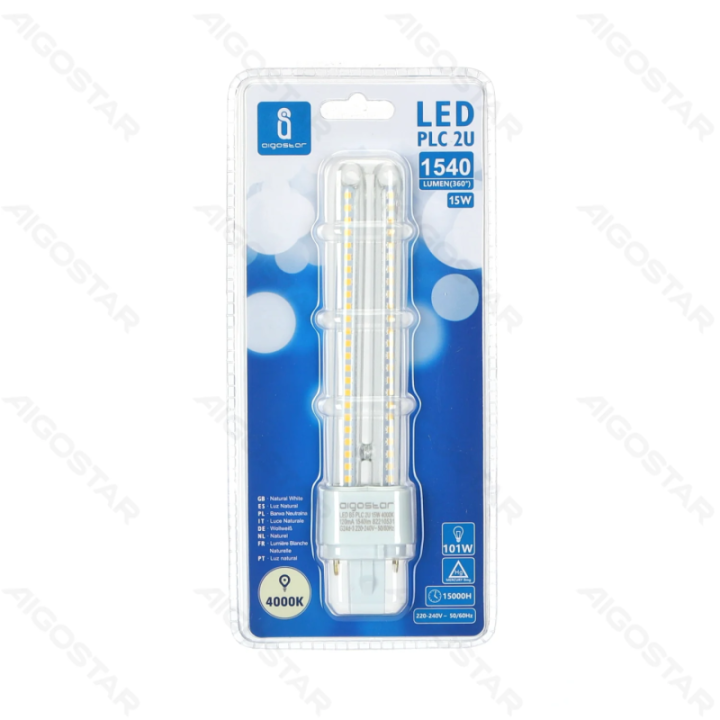 LED PLC Tube 2U 15W