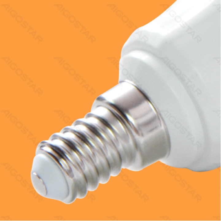 Plastic lamp holder E14 half-thread