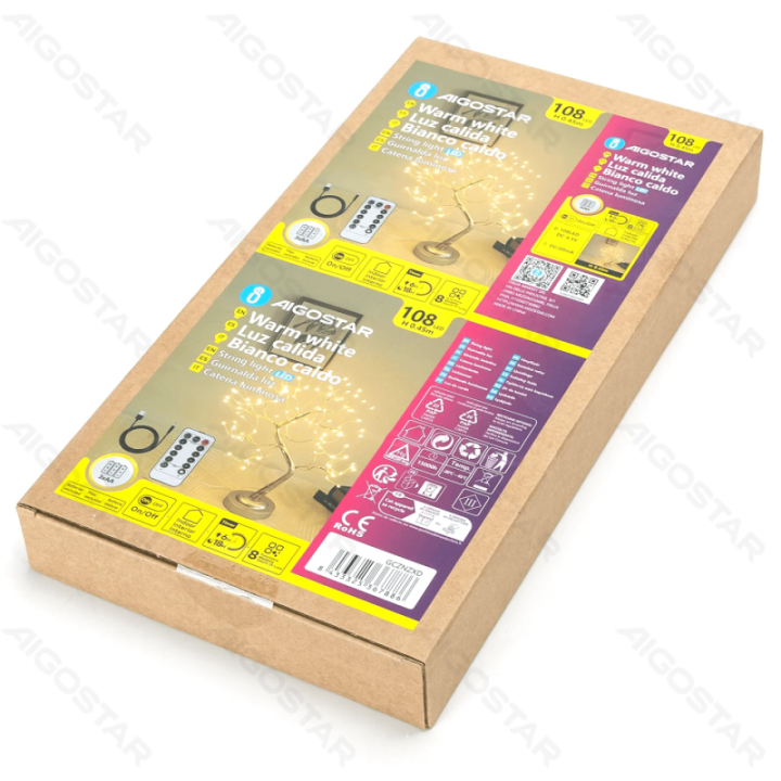 3AA battery tree light, 0.45m, warm white,IP20 Indoor