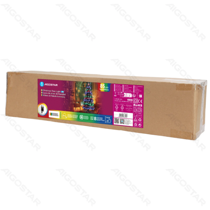 Low-voltage velvet tree, 0.9m, RGBY ,IP44, Indoor&Outdoor