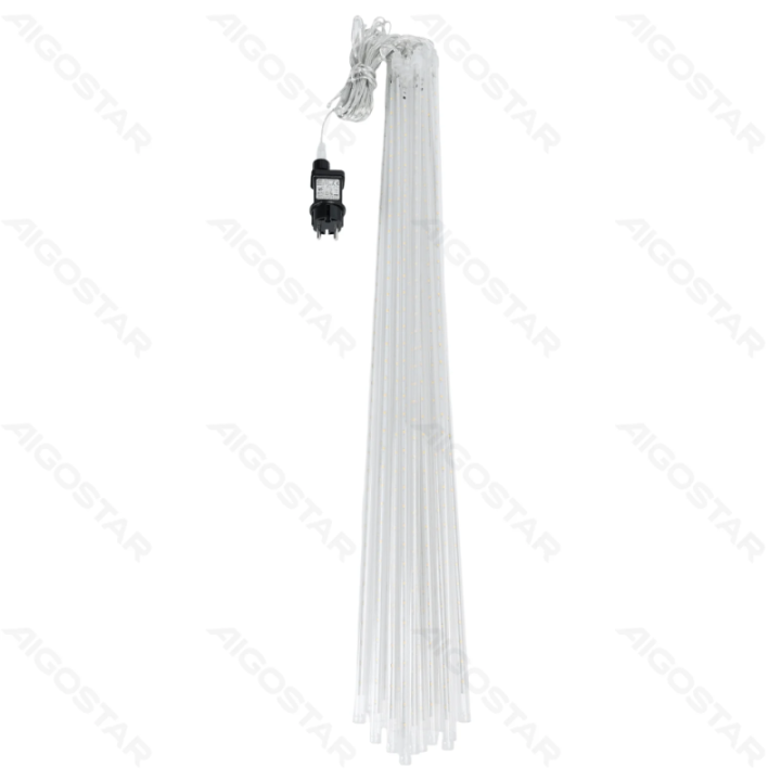 Low voltage 0.8m- meteor shower string lights, cool white, 3m+10m, 16strips 16 strips ,IP44, Indoor&Outdoor