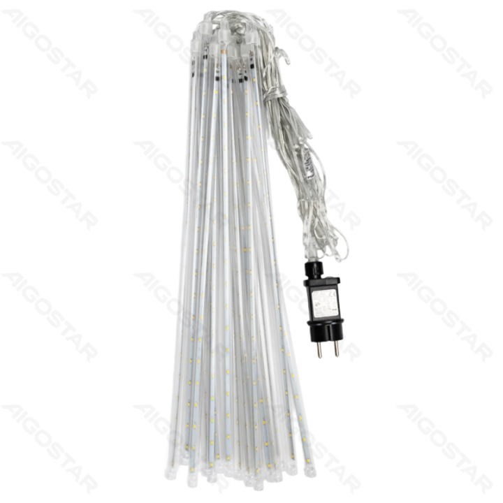 Low voltage 0.8m- meteor shower string lights, RGBY, 3m+5m, 8strips 8 strips ,IP44, Indoor&Outdoor