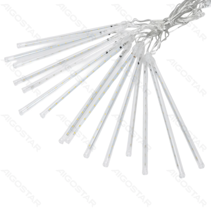 Low voltage 0.3m- meteor shower string lights, warm white, 3m+10m, 16strips 16 strips ,IP44, Indoor&Outdoor