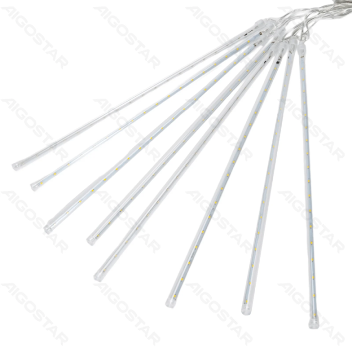 Low voltage 0.5m- meteor shower string lights, warm white, 3m+5m, 8strips 8 strips ,IP44, Indoor&Outdoor