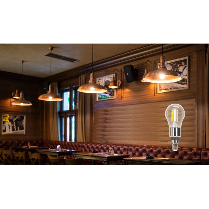 Bluetooth Mesh išmanioji siūlinė lemputė G45 4.5W CCT