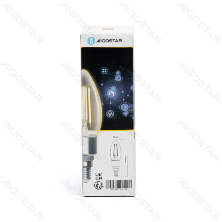 WiFi WB Smart Filament Bulb C35 E14(Clear)