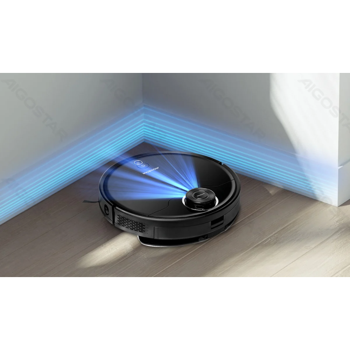 WiFi WB Smart Robotic Vacuums with Laser
