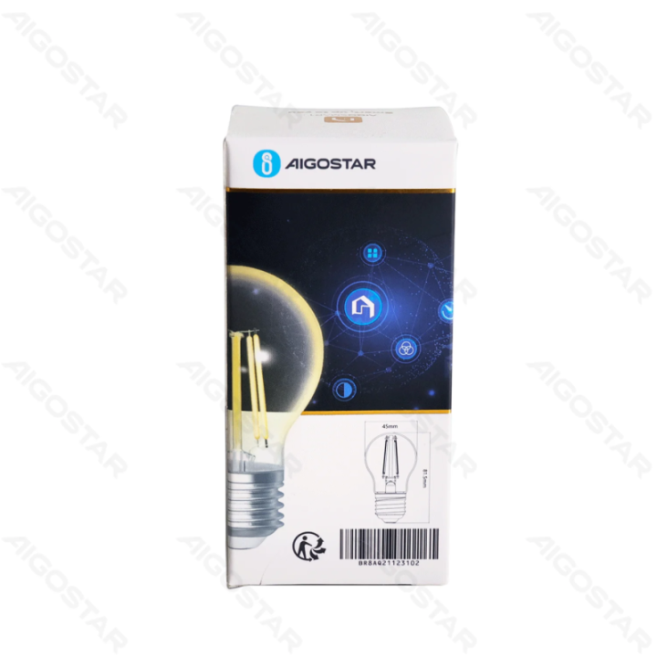 WiFi WB Smart Filament Bulb G45 E27(Clear)