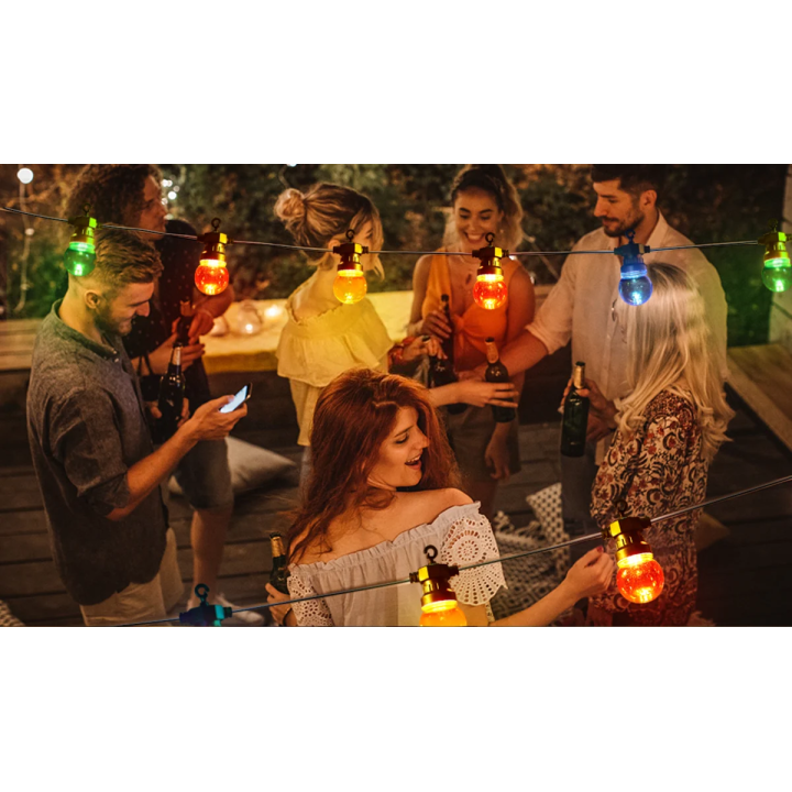 LED žemo įtampos girliandos 8m