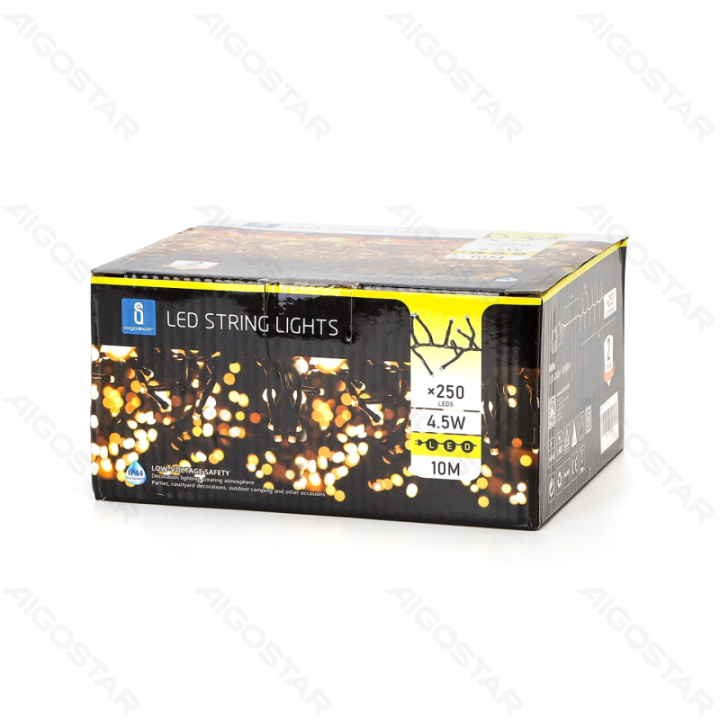LED žemos įtampos girliandos 10m