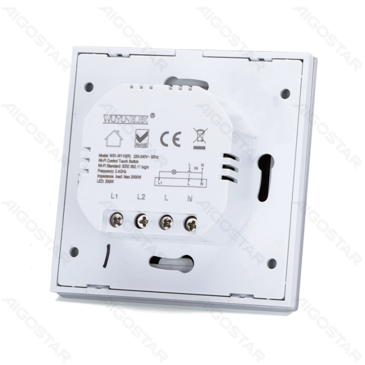 WiFi Smart One Gang One Way Switch