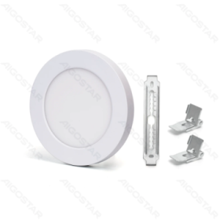 E6 LED Round Downlight 6W Adjustable Size and Color Temperature