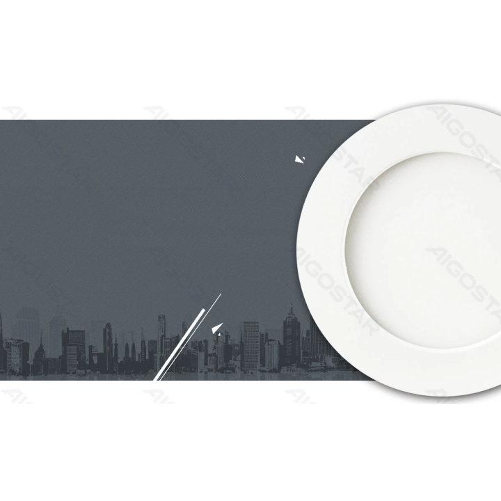 E6 LED  Surface-mounted Round Downlight 16W White Light