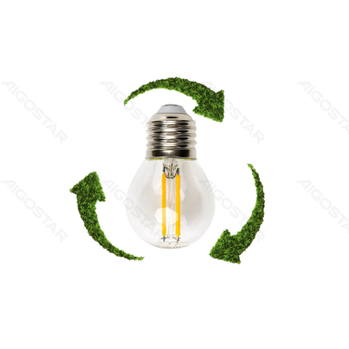 LED Vėjo formos filamento lemputė C35 E14 4W