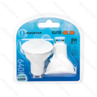 LED GU10 8W 2pcs