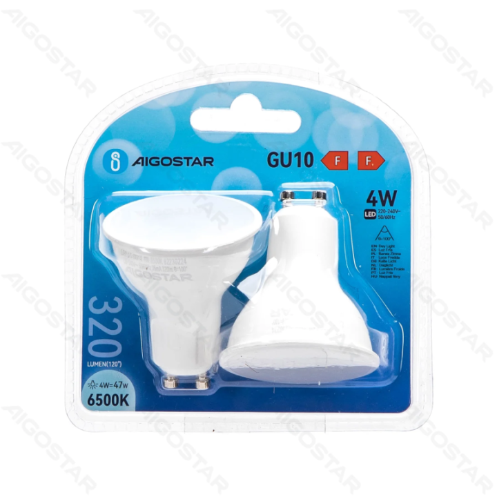 LED GU10 4W 2pcs