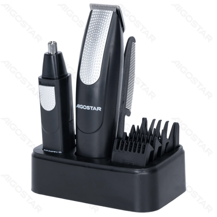 Grooming kit （Hair trimmer 3W + Nose trimmer 1W)