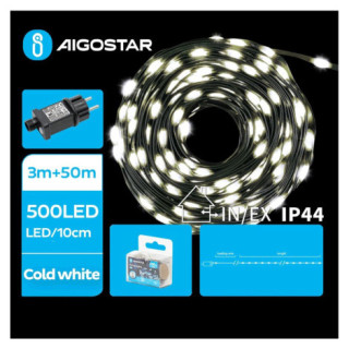 Low voltage string lights(PVC & copper), cold white, 30m ,IP44, Indoor&Outdoor