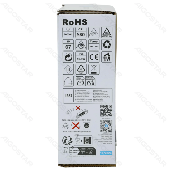 LED Saulės stalinis šviestuvas juodas 2.4W IP44
