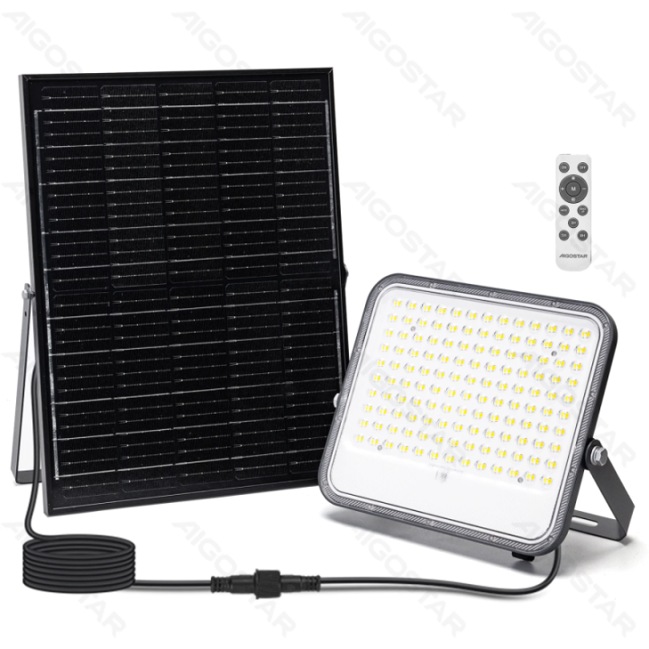 09 Solar floodlight 2m 200W CCT