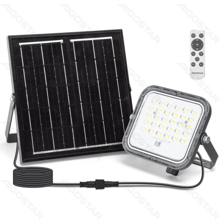 09 Solar floodlight 2m 50W CCT