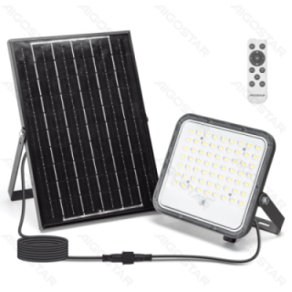 09 Solar floodlight 2m 100W CCT