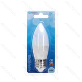 LED lemputė C37 E27 11W 6500K