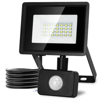 LED sensor floodlight 20W 1650lm 6500K IP65