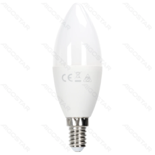 LED bulb C37 E14 12W 6500K