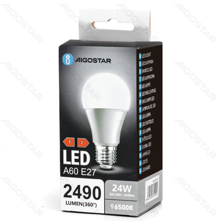 LED A60 E27 24W 6500k