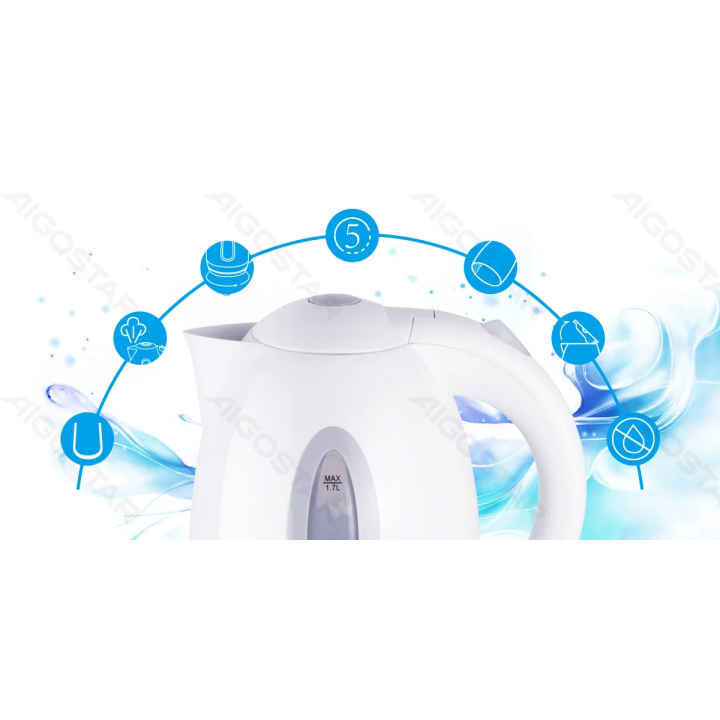 2200W 1.7L Plastic electric kettle