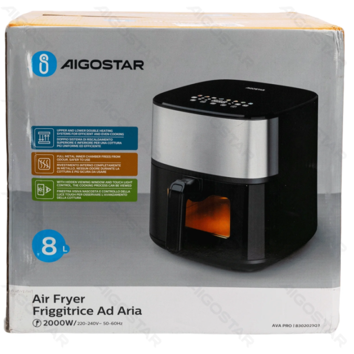 Oro gruzdintuvas 2000W 8L