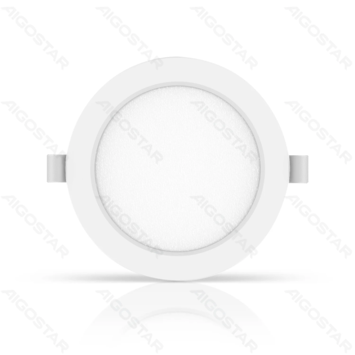 E6 LED  Flush-mounted Round Downlight 15W Yellow Light