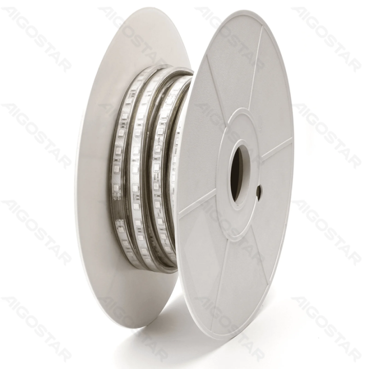 LED High-voltage Strip Light 5050-60 Double Row 50m 10mm RGB