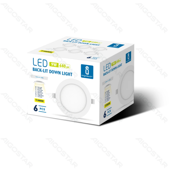 LED Flush-mounted Downlight 24W