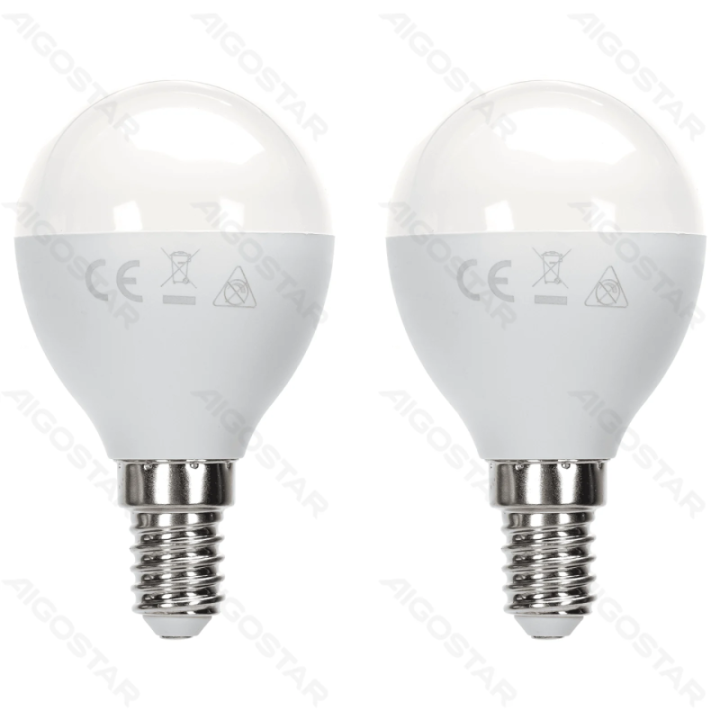 LED bulb G45 12W 4000K 1170lm E14 2pcs