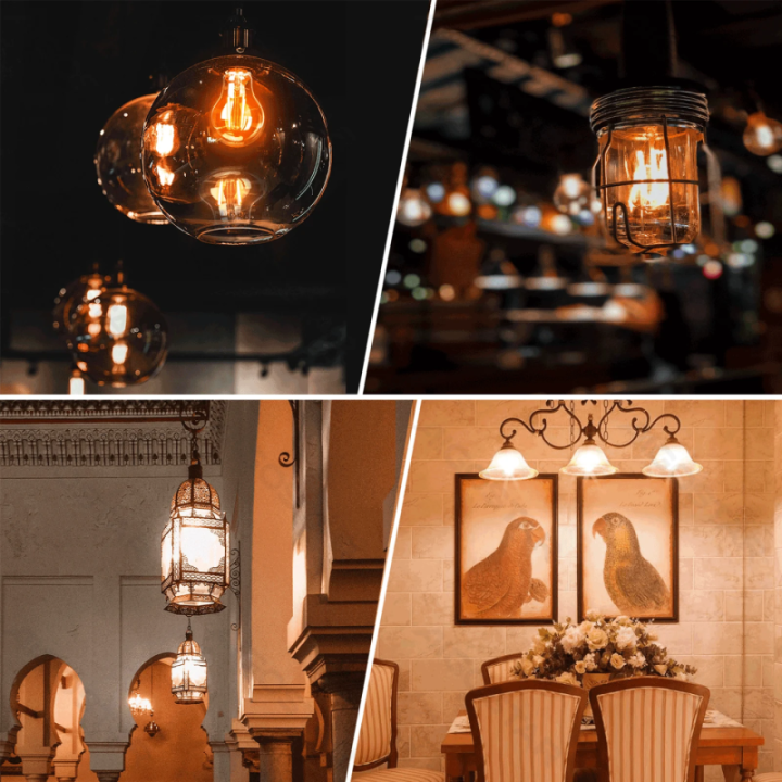 LED filamento lemputė (skaidri) A60 E27 16W