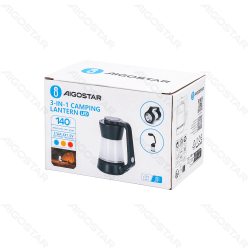 3 in 1 camping lantern dimmable 3AA batteries