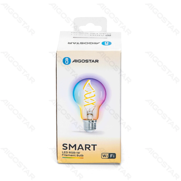 WIFI WB Smart Filament Bulb A60 E27 4.9W RGBW