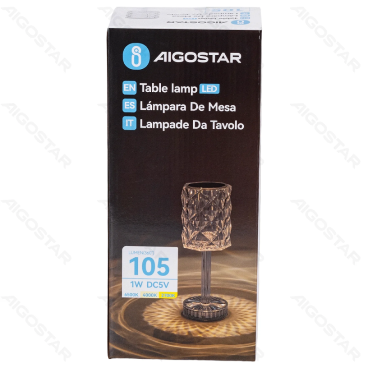 Aplinkos stalinė lempa 1W 2700-6500K