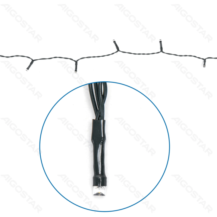 Solar string lights, cold white, 2m+10m